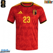 Belgia Michy Batshuayi #23 Hjemmedrakt EM 2024 Kortermet